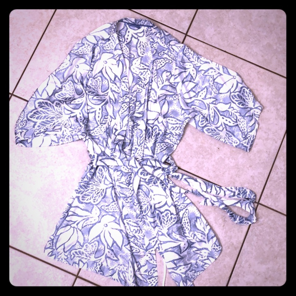 H&M satin robe size M/L